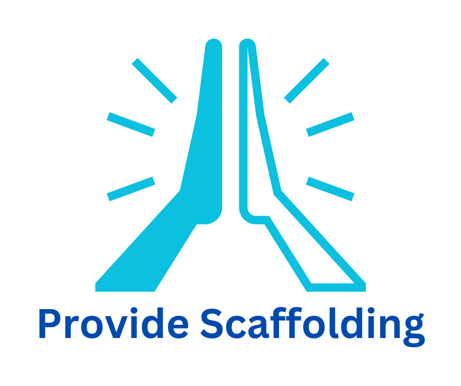 provide scaffolding teaching framework